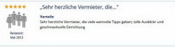 Sehr herzliche Vermieter, die